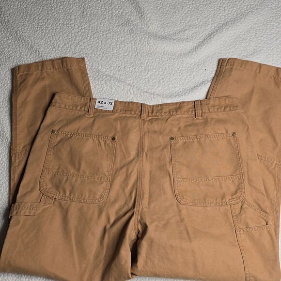 1331 NWT Alpine Design Men's Utility Pant Brown Khaki 42x32 - Picture 8 of 8